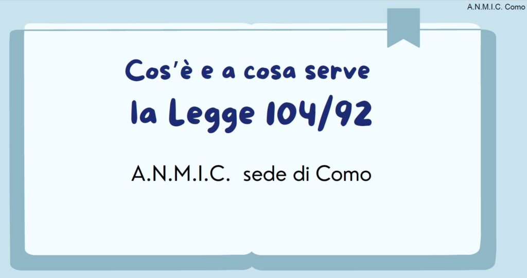 Legge 104/92